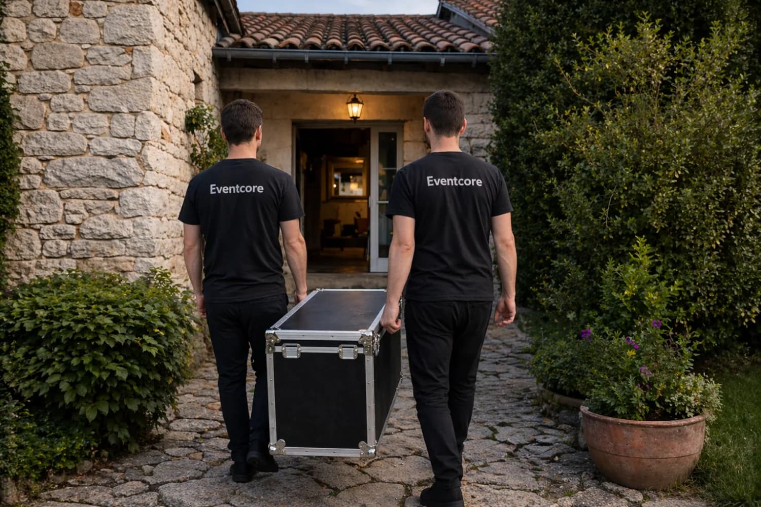 Livraison et installation matériel événementiel à Lyon et dans le Rhône par Eventcore