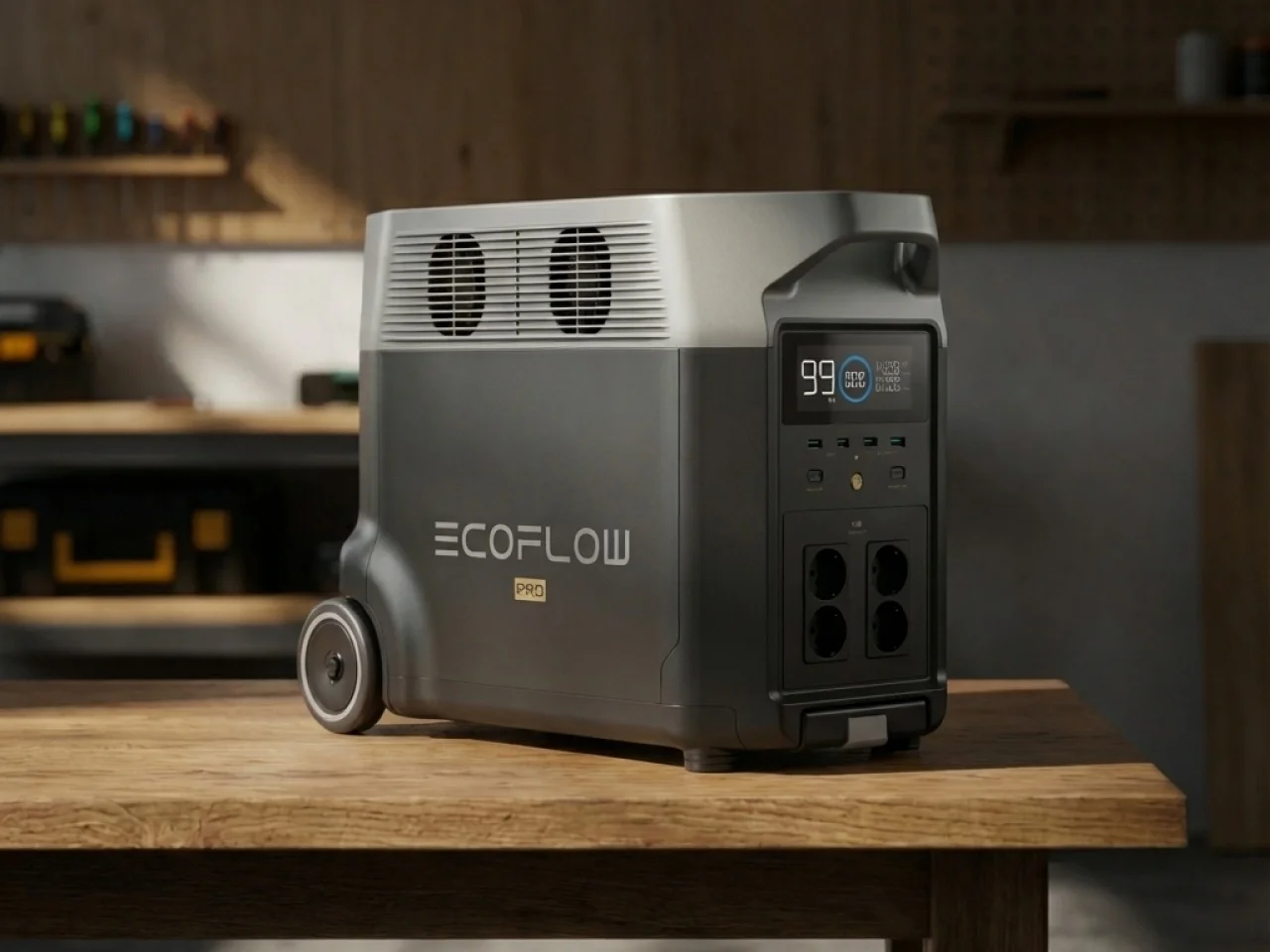 Location batterie autonome EcoFlow à Lyon pour événements outdoor — Eventcore